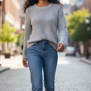 Talbots Gray Sweater